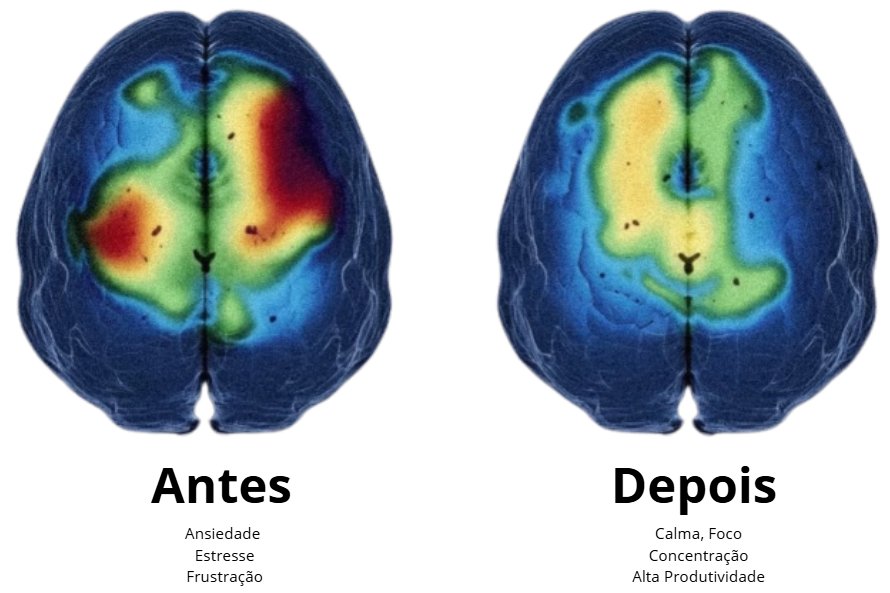 Antes e depois da reprogramação mental